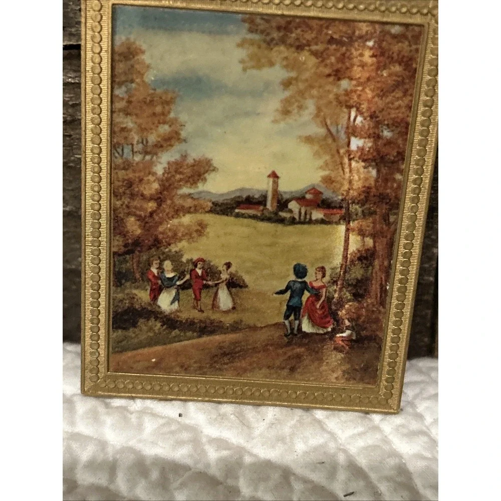 Vintage Ideal‎ Petite Princess Miniature Dollhouse Wall Painting